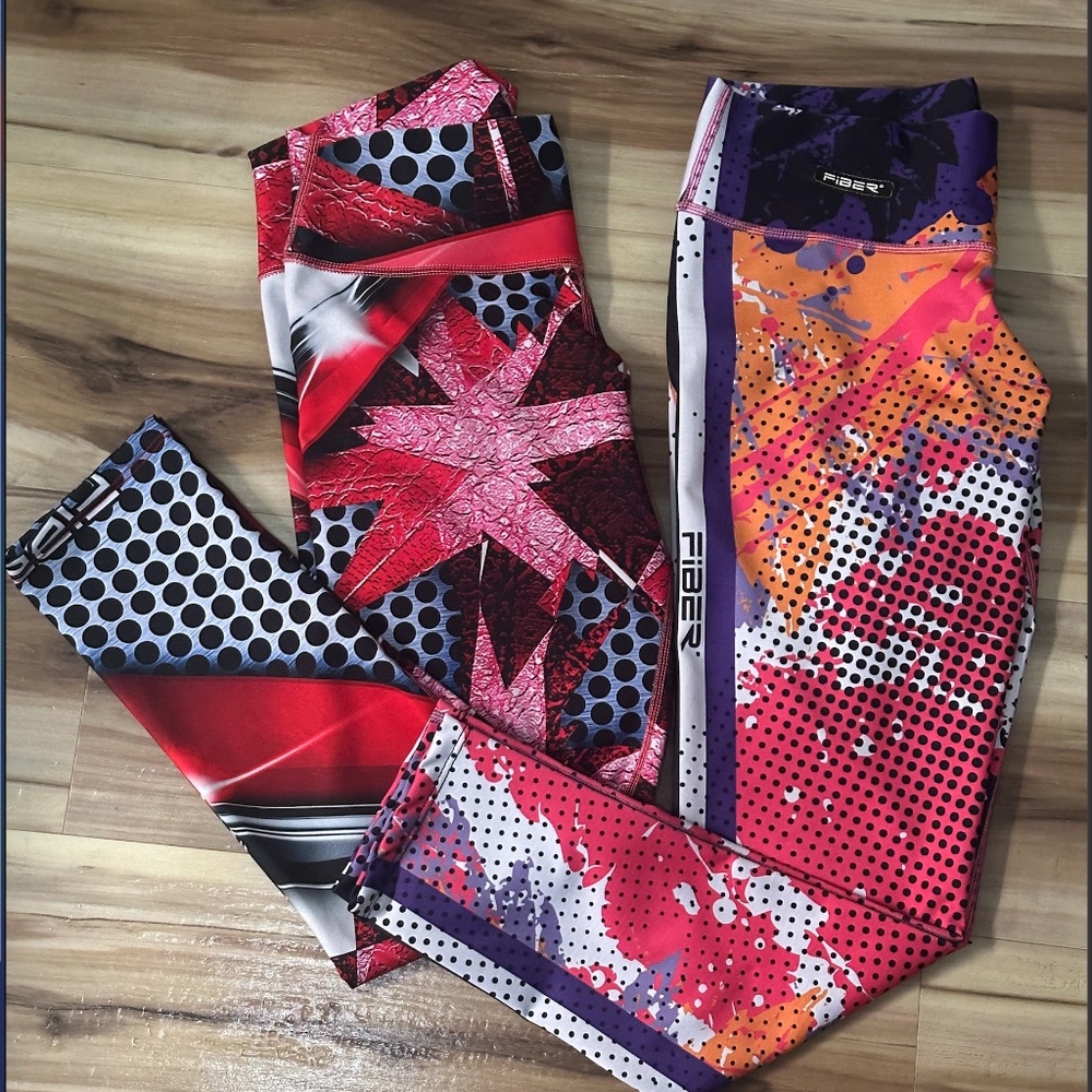 Fiber Colombian Leggings High Waist, Butt Lifting, Colombian Activewear Workout